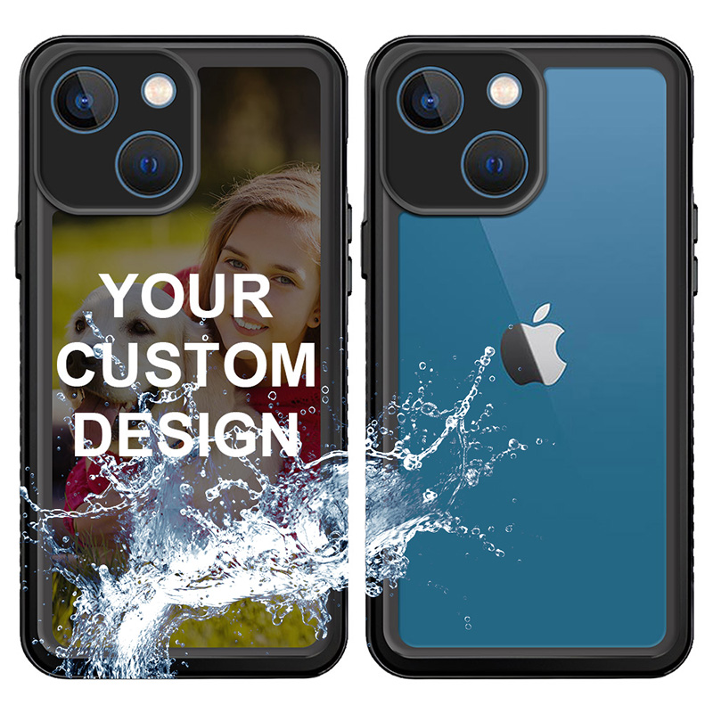 Custom for iPhone 13 Mini Waterproof Shockproof Case