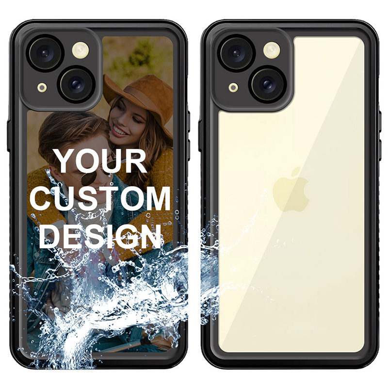 Custom for iPhone 15 Waterproof Shockproof Case