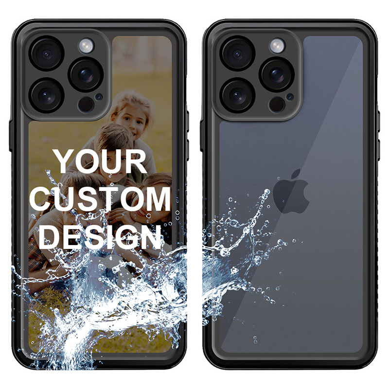 Custom for iPhone 15 Pro Max Waterproof Shockproof Case