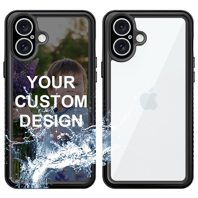 Custom for iPhone 16 Plus Waterproof Shockproof Case