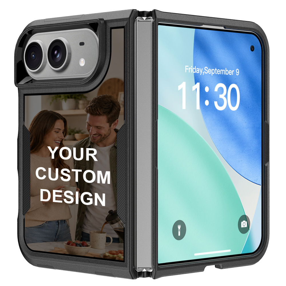 Custom for iPhone Duo Dual Shock Case