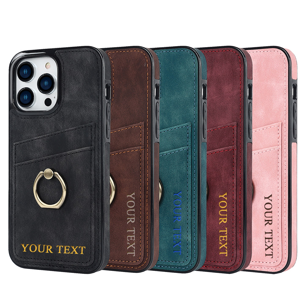 iPhone 14 Pro MAX Detachable Card Holder Wallet Case, (Vintage Brown)