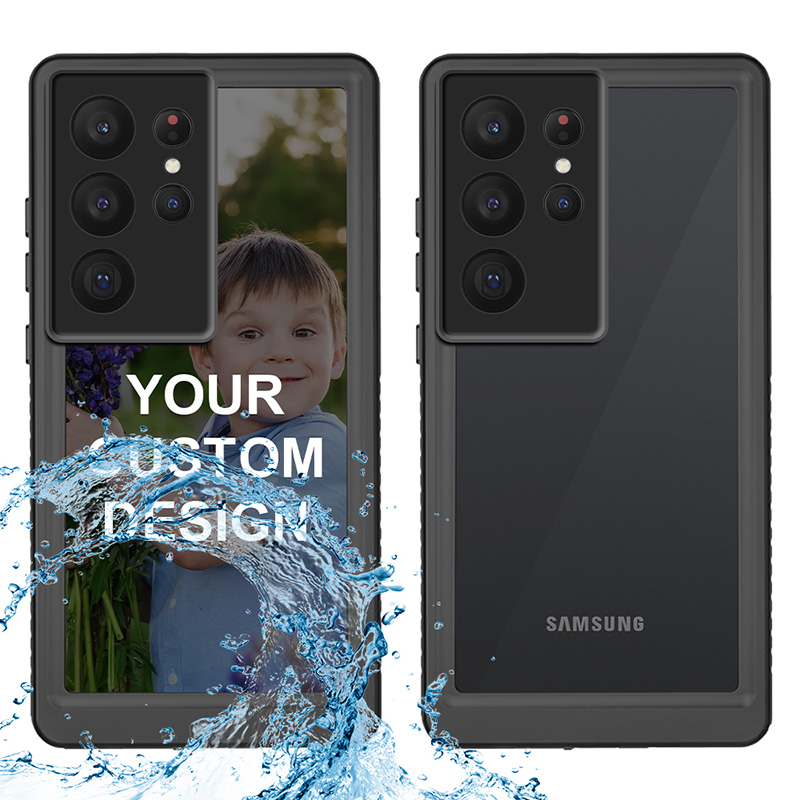 Custom for Galaxy S23 Ultra 5G Waterproof Shockproof Case