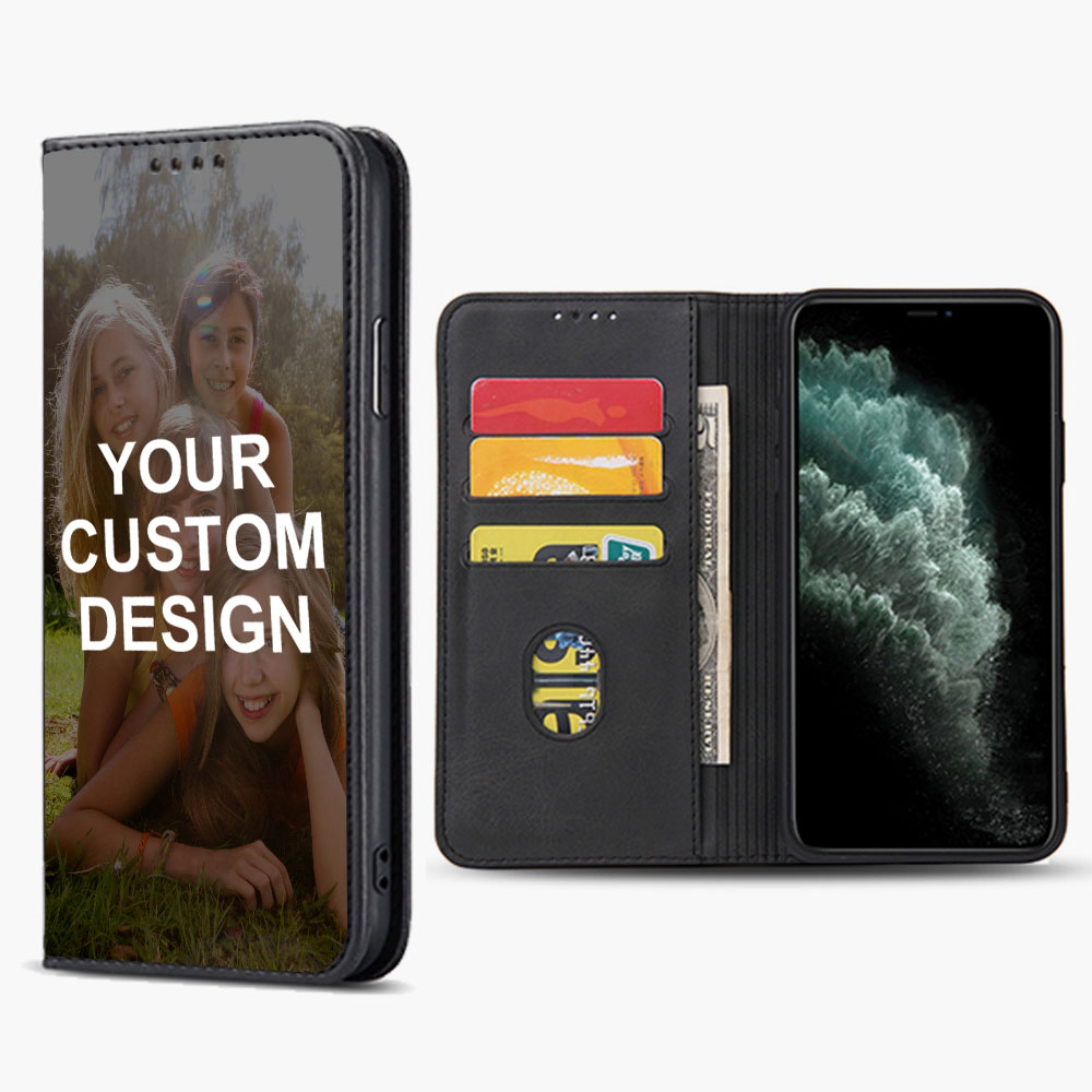 Custom Photo Phone Case,Flip Wallet Case